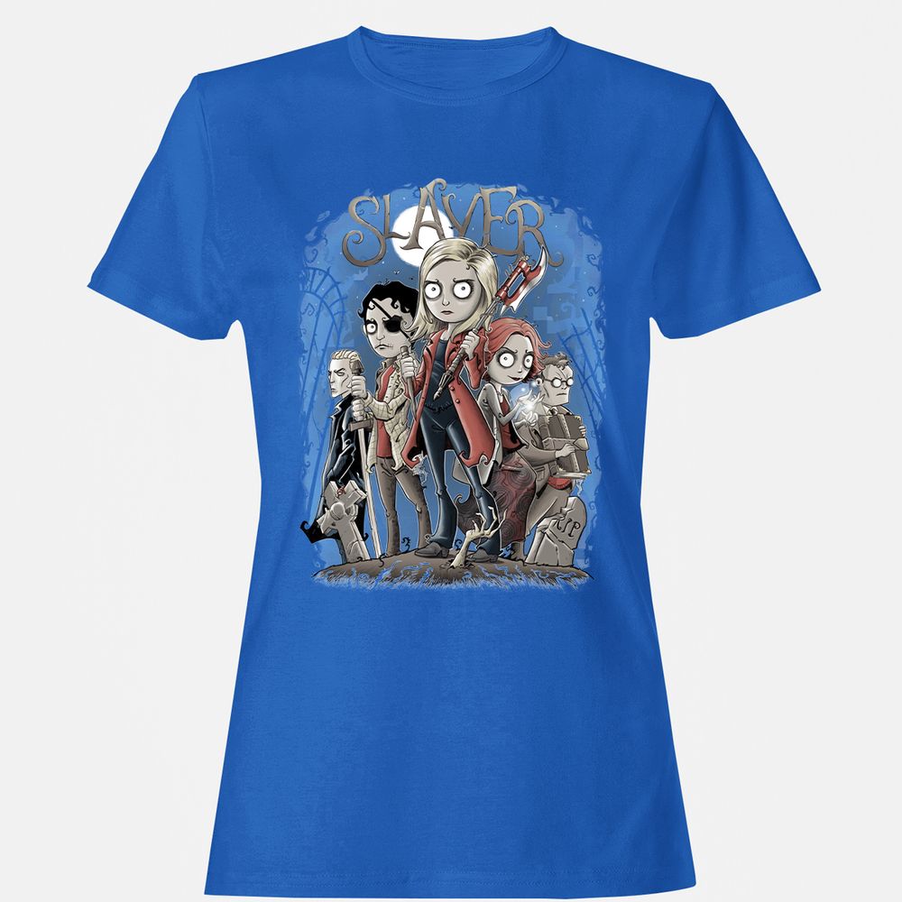 Women's T-Shirt - JA3JZ7AD - Royal - 14