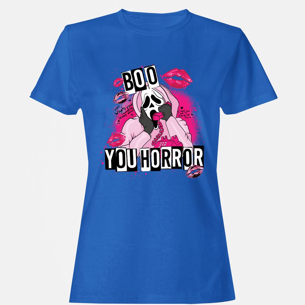 Women's T-Shirt - 4B9X6EFZ - Royal - 14