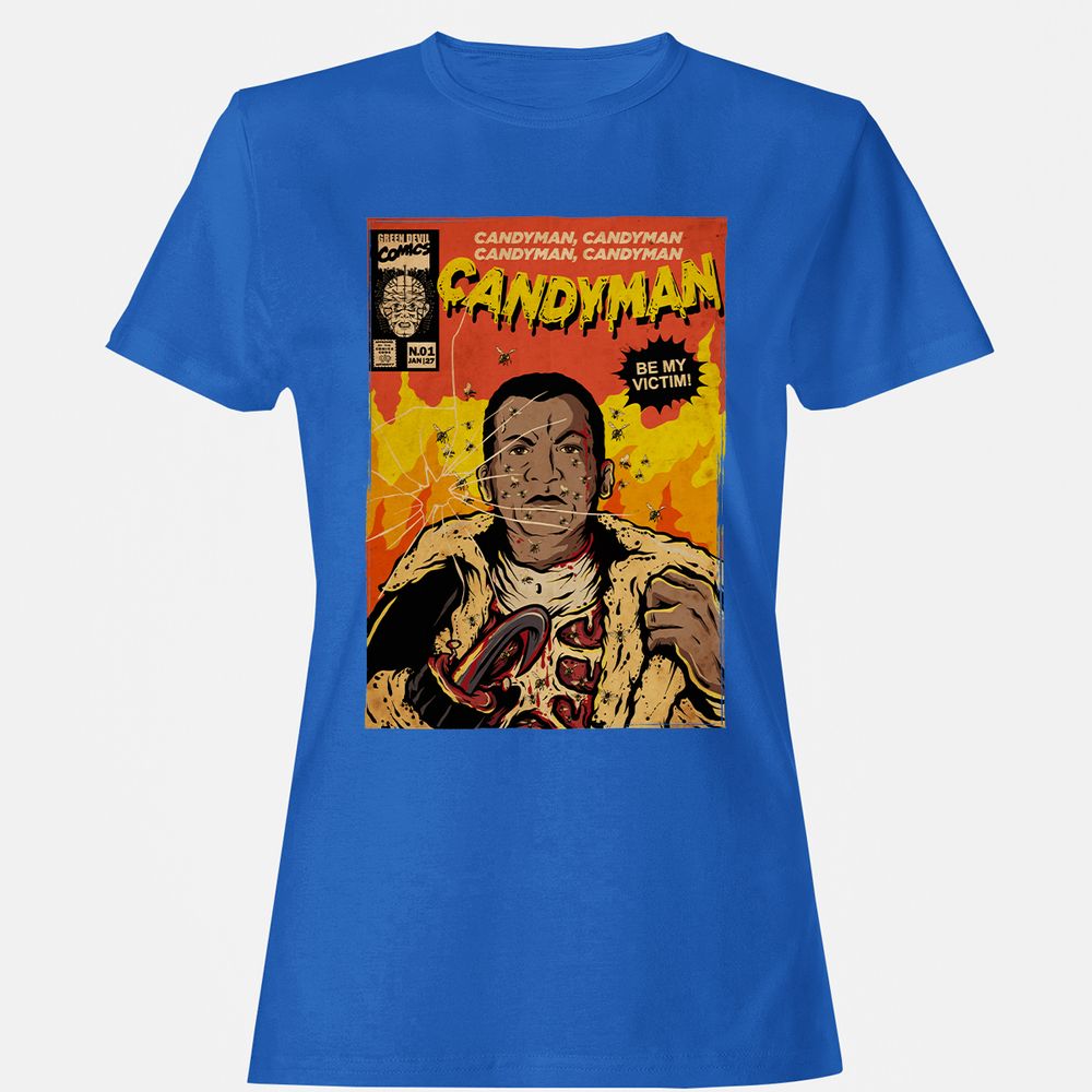 Women's T-Shirt - GZ173XJY - Royal - 14