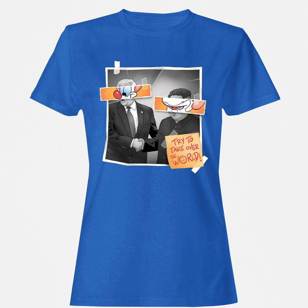 Women's T-Shirt - NHL3J7PQ - Royal - 14