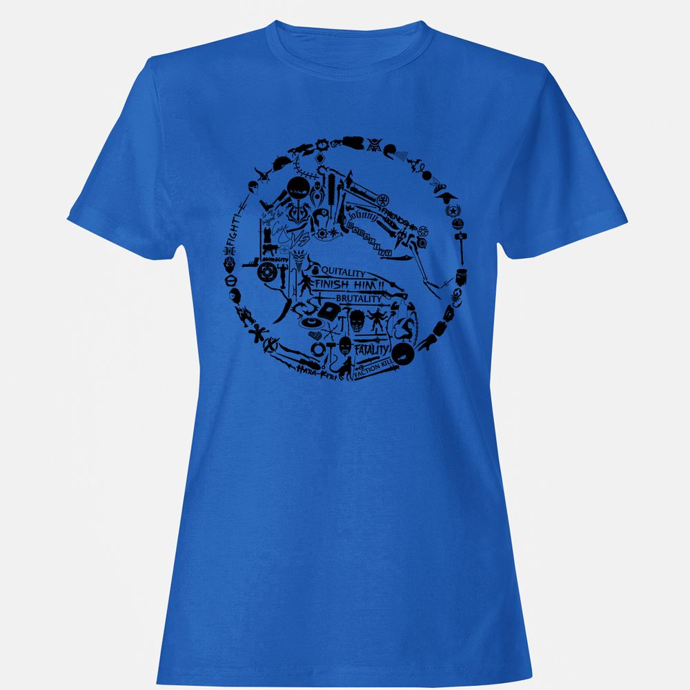 Women's T-Shirt - 4ANR8YE6 - Royal - 14