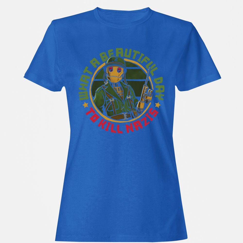 Women's T-Shirt - 15CYP697 - Royal - 14