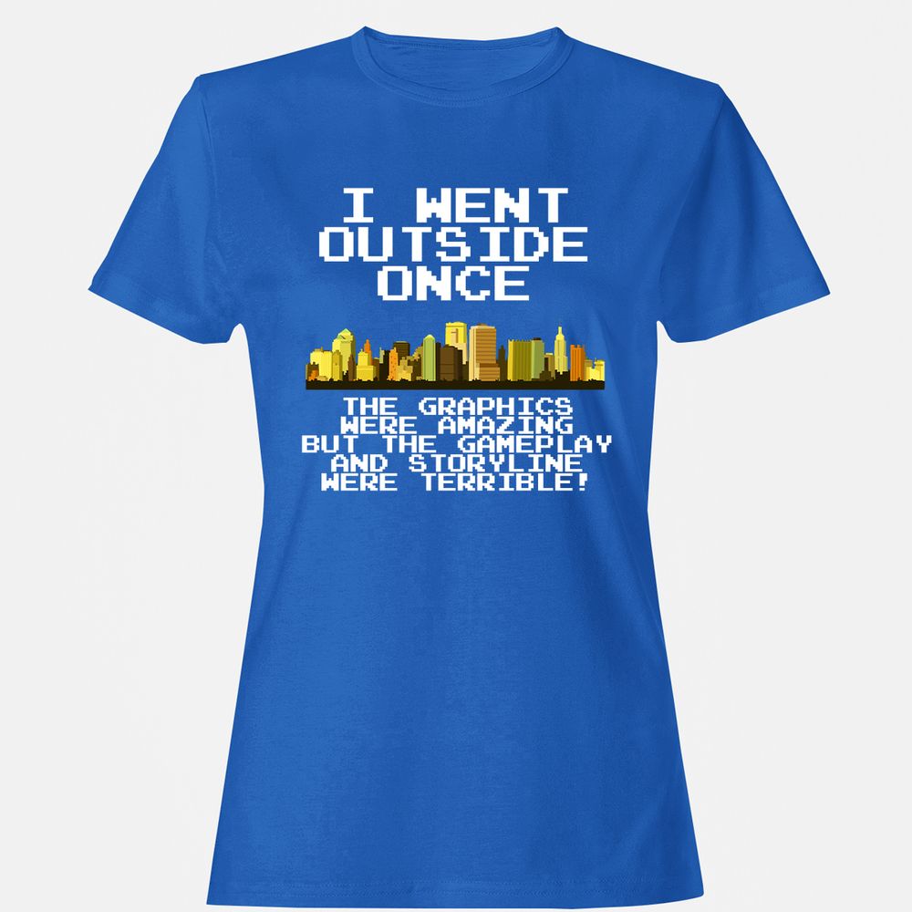 Women's T-Shirt - N497WA4U - Royal - 14