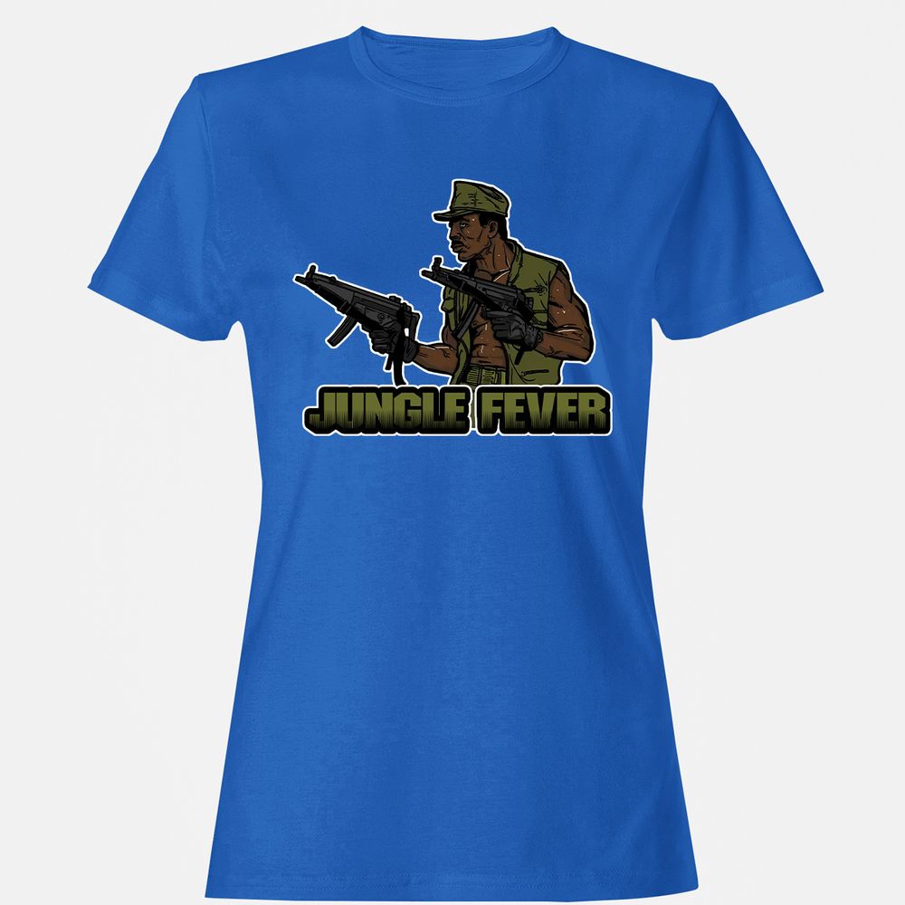 Women's T-Shirt - E7ZZJ818 - Royal - 14