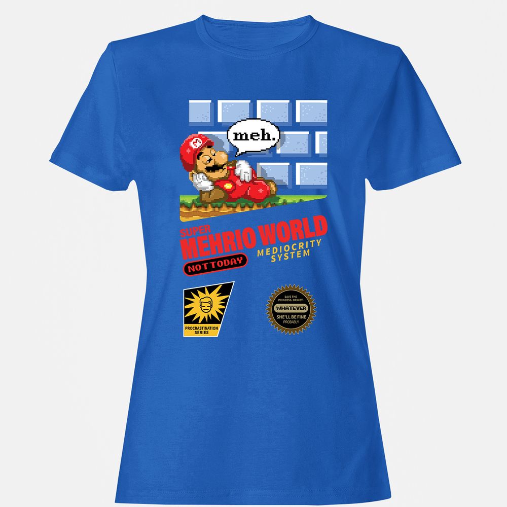 Women's T-Shirt - MSWSU81B - Royal - 14