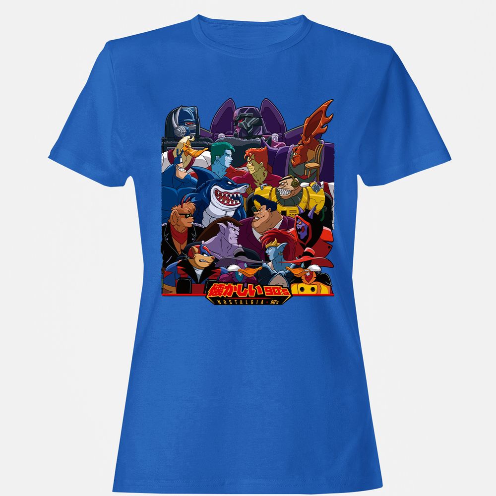 Women's T-Shirt - 9S3CW4Q4 - Royal - 14