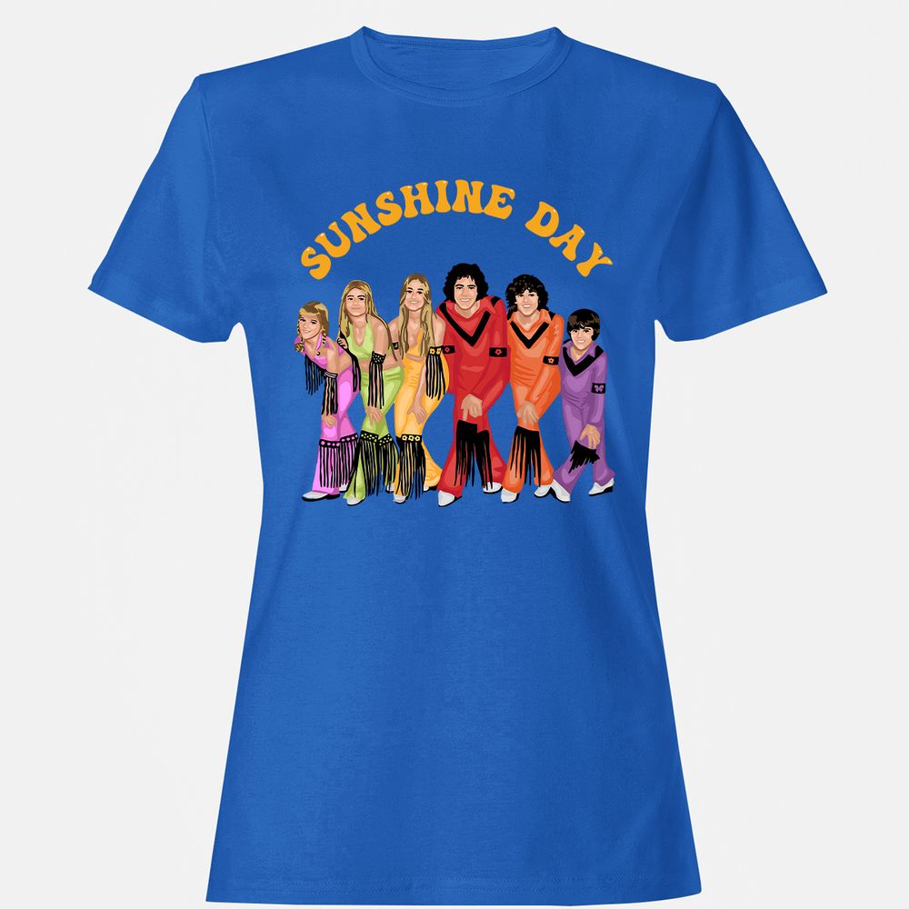 Women's T-Shirt - DGVCLLEV - Royal - 14