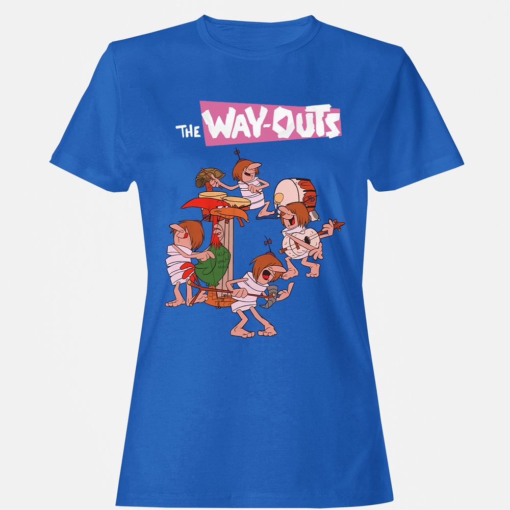 Women's T-Shirt - Q8K5UJPL - Royal - 14