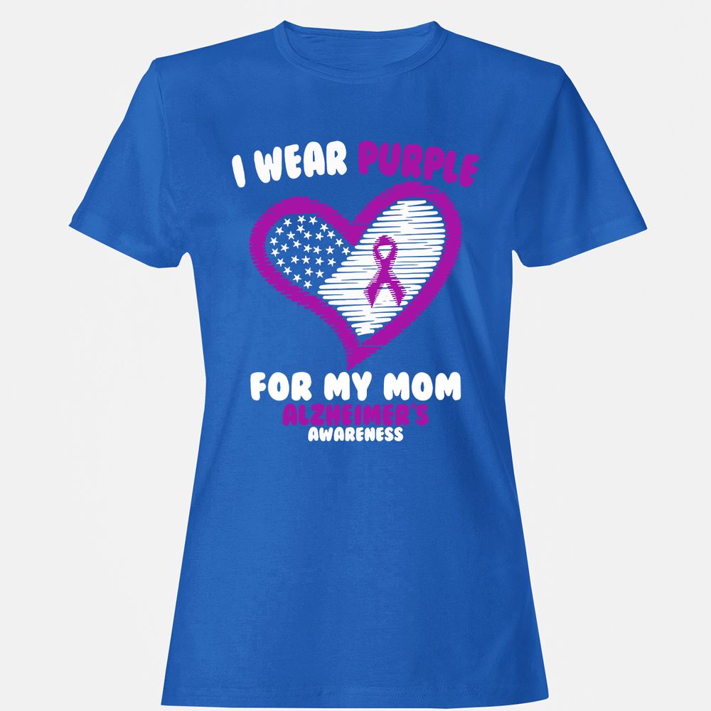 Women's T-Shirt - 68A684DR - Royal - 14