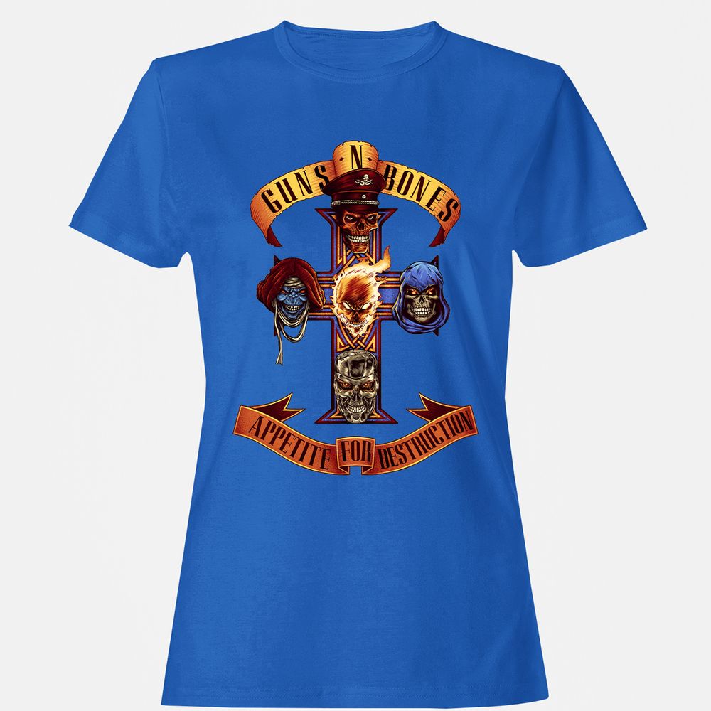 Women's T-Shirt - KR6GLYD1 - Royal - 14