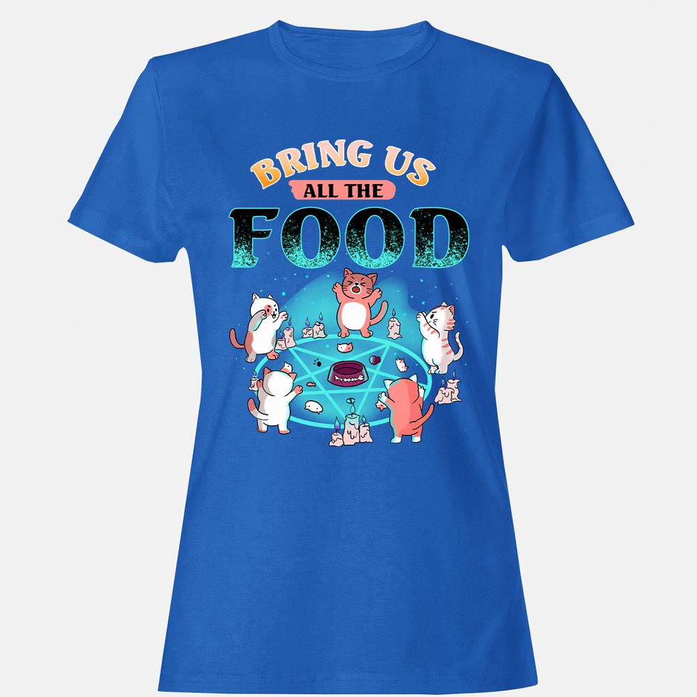 Women's T-Shirt - BWU5UGFX - Royal - 14