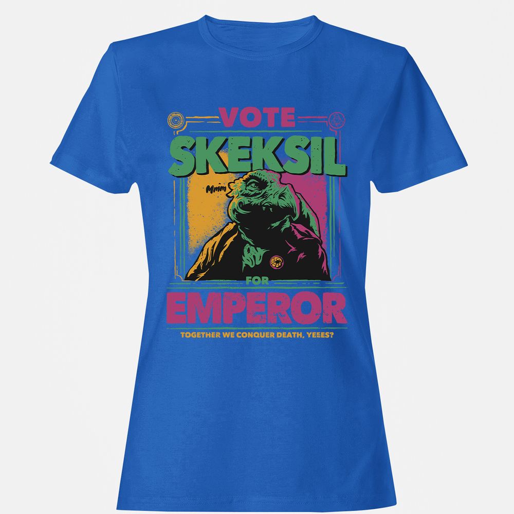 Women's T-Shirt - 7A9WUBJP - Royal - 14