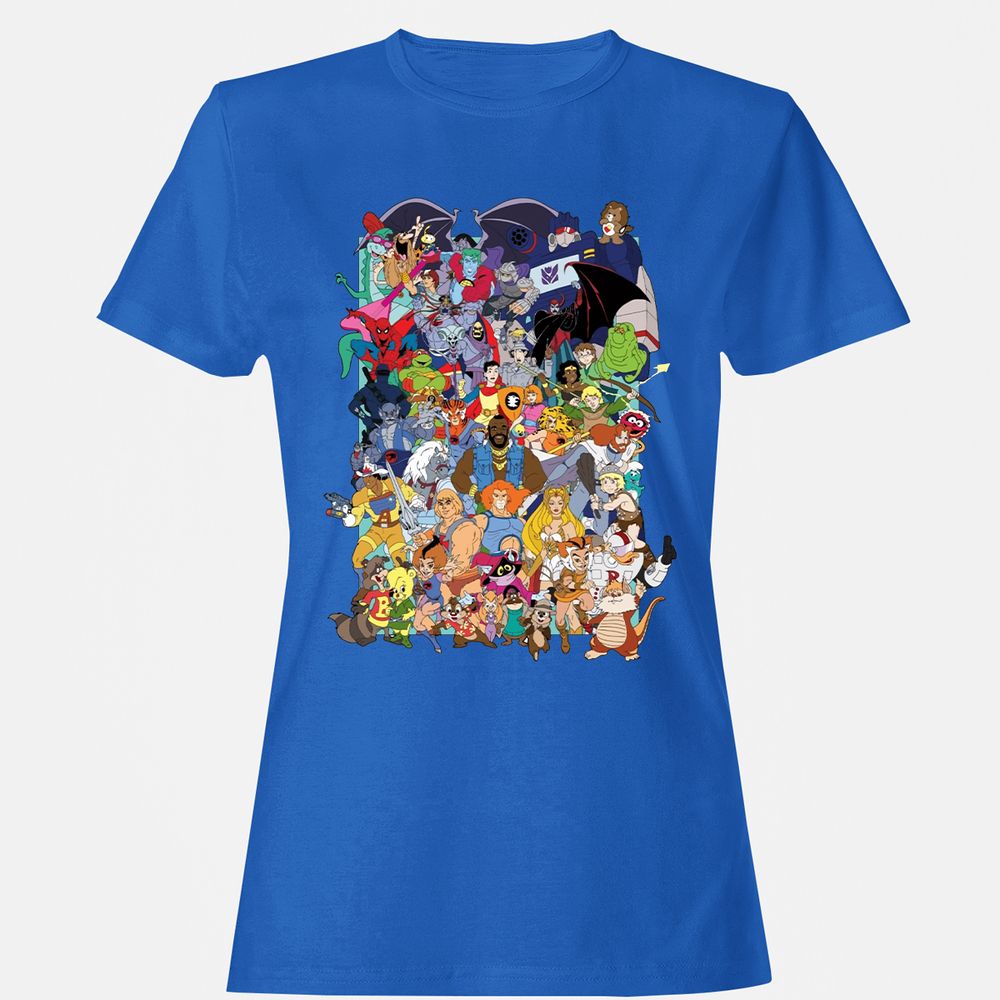 Women's T-Shirt - JRH7ME3J - Royal - 14