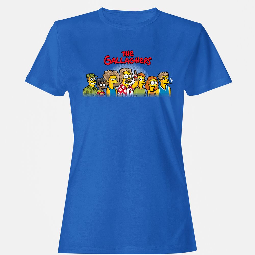 Women's T-Shirt - LXY6QZCQ - Royal - 14