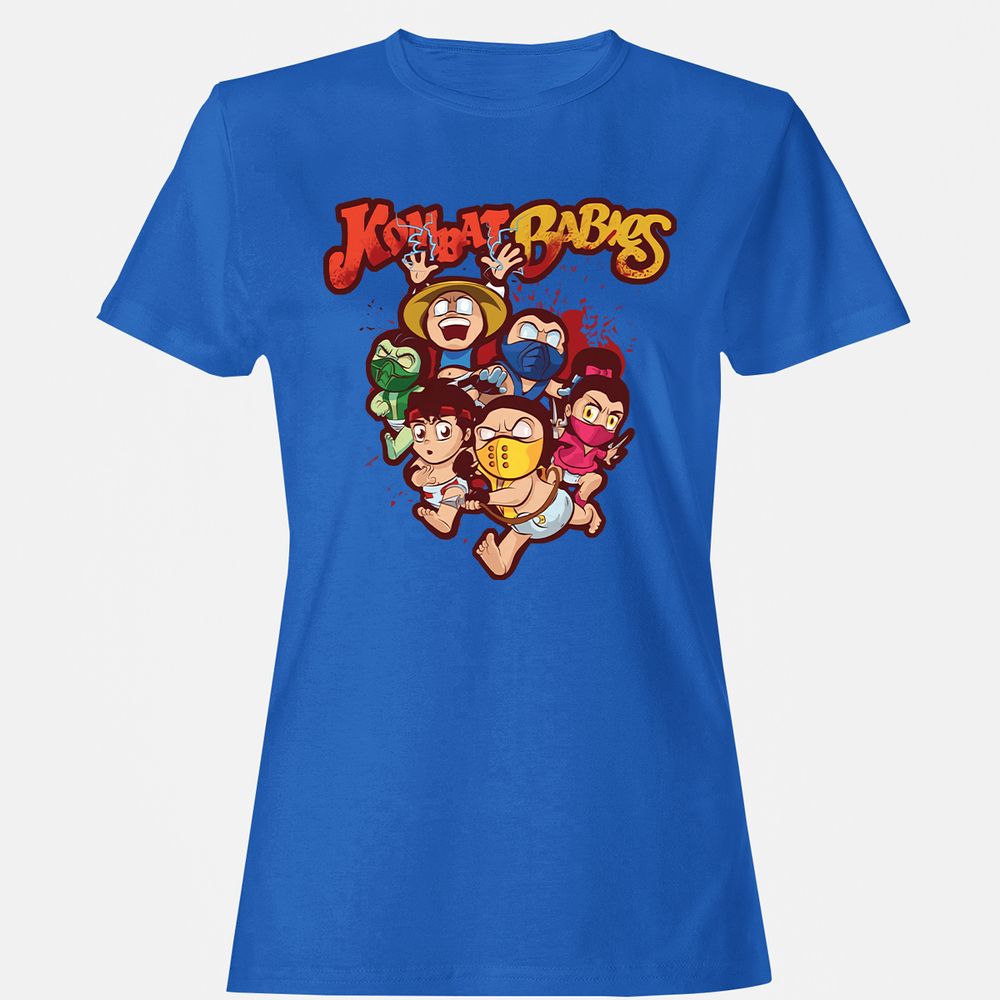 Women's T-Shirt - VMQ1F2GJ - Royal - 14