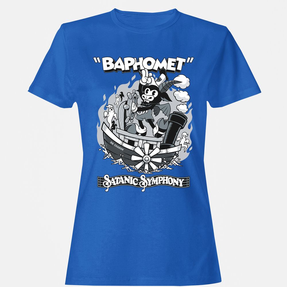 Women's T-Shirt - DNKVRVMQ - Royal - 14
