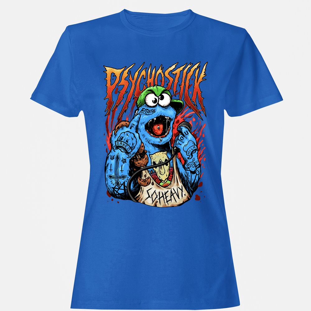 Women's T-Shirt - RVSLE638 - Royal - 14