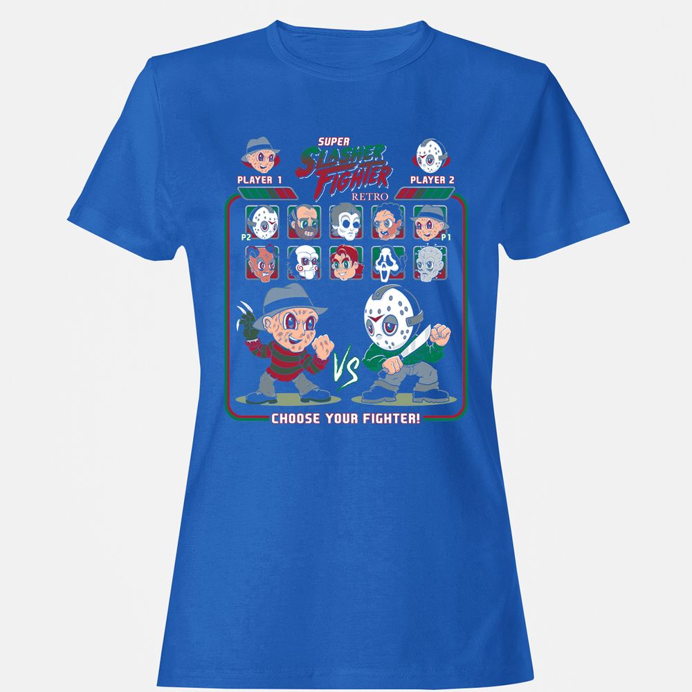 Women's T-Shirt - JG7RN8WS - Royal - 14