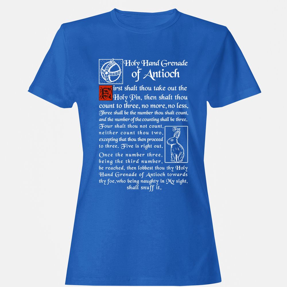 Women's T-Shirt - QKKVGXB8 - Royal - 14