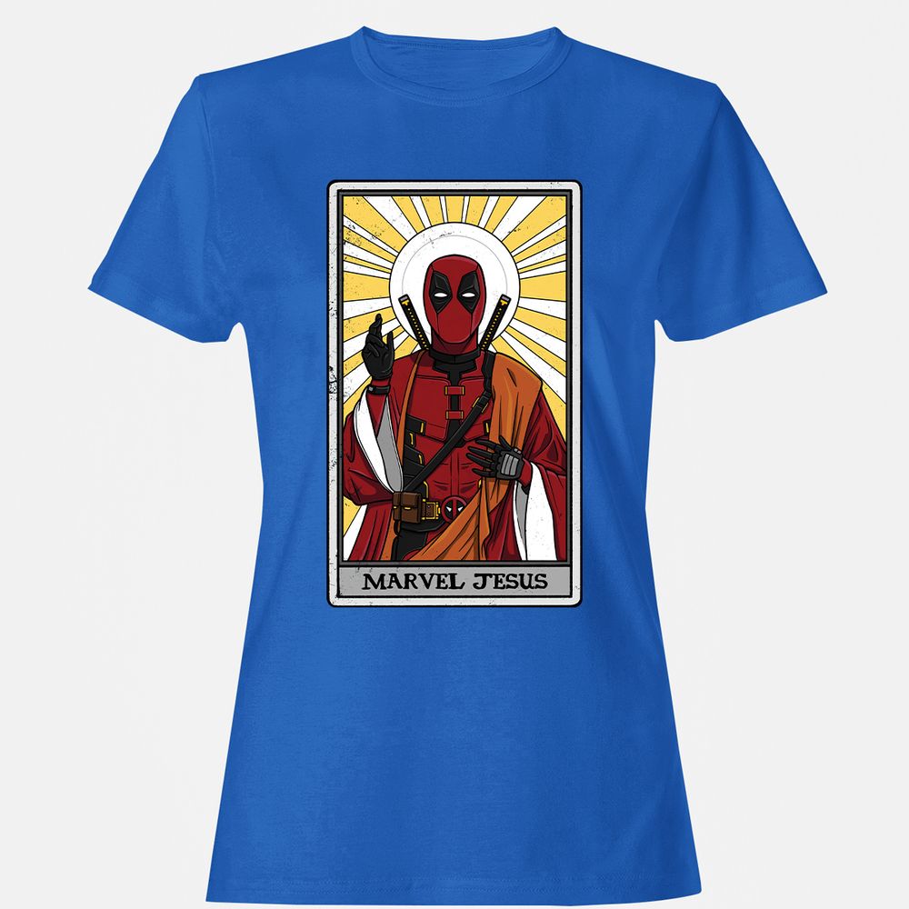 Women's T-Shirt - HKZZ75XW - Royal - 14