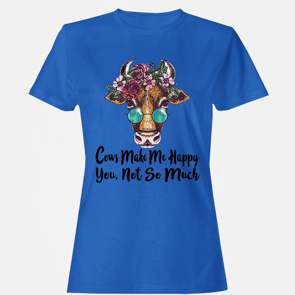 Women's T-Shirt - J2KMGZVL - Royal - 14