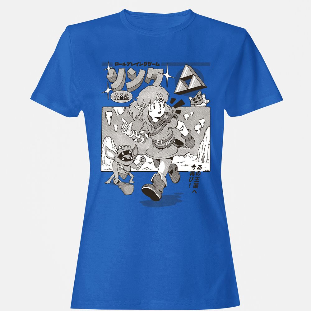 Women's T-Shirt - TD8D2FTB - Royal - 14
