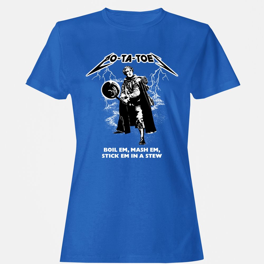 Women's T-Shirt - 1RTE46M3 - Royal - 14