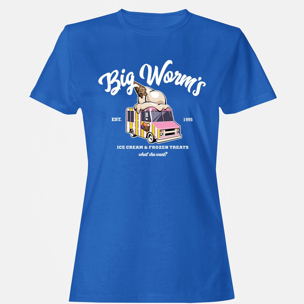 Women's T-Shirt - E6YERTPJ - Royal - 14