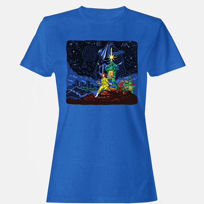 Women's T-Shirt - 14V6C1TF - Royal - 14