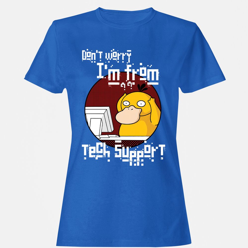 Women's T-Shirt - FUZRX6FB - Royal - 14