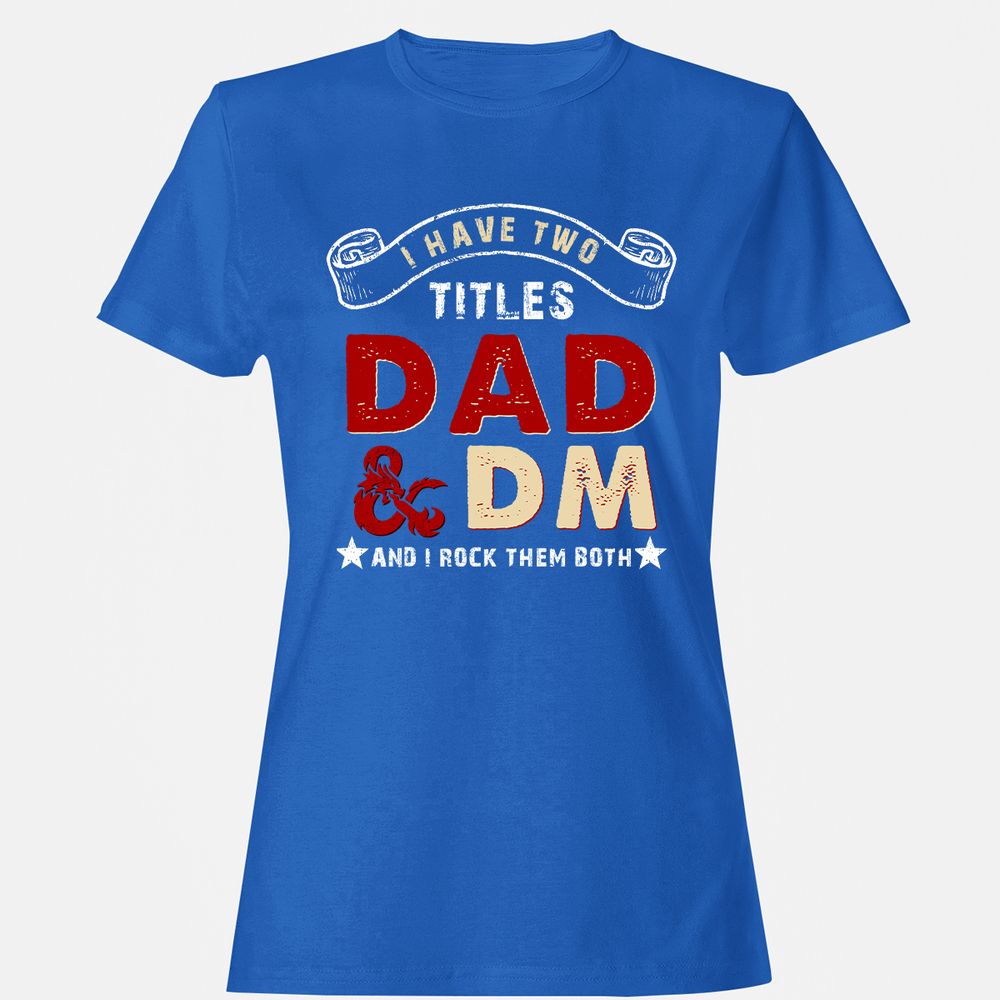 Women's T-Shirt - WP5UBQY9 - Royal - 14