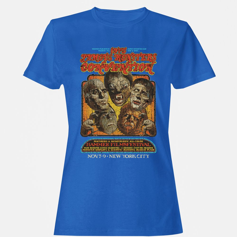 Women's T-Shirt - KH8GQTSQ - Royal - 14