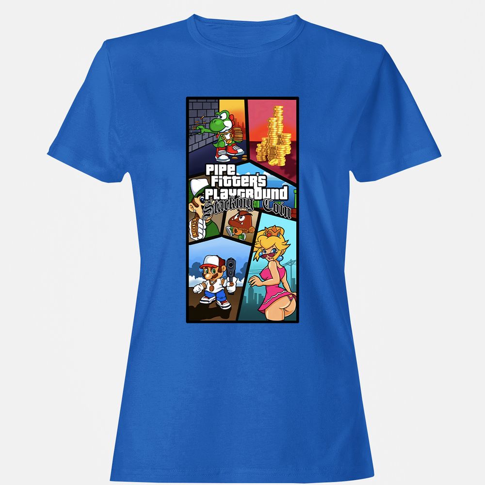 Women's T-Shirt - YK19UPEF - Royal - 14