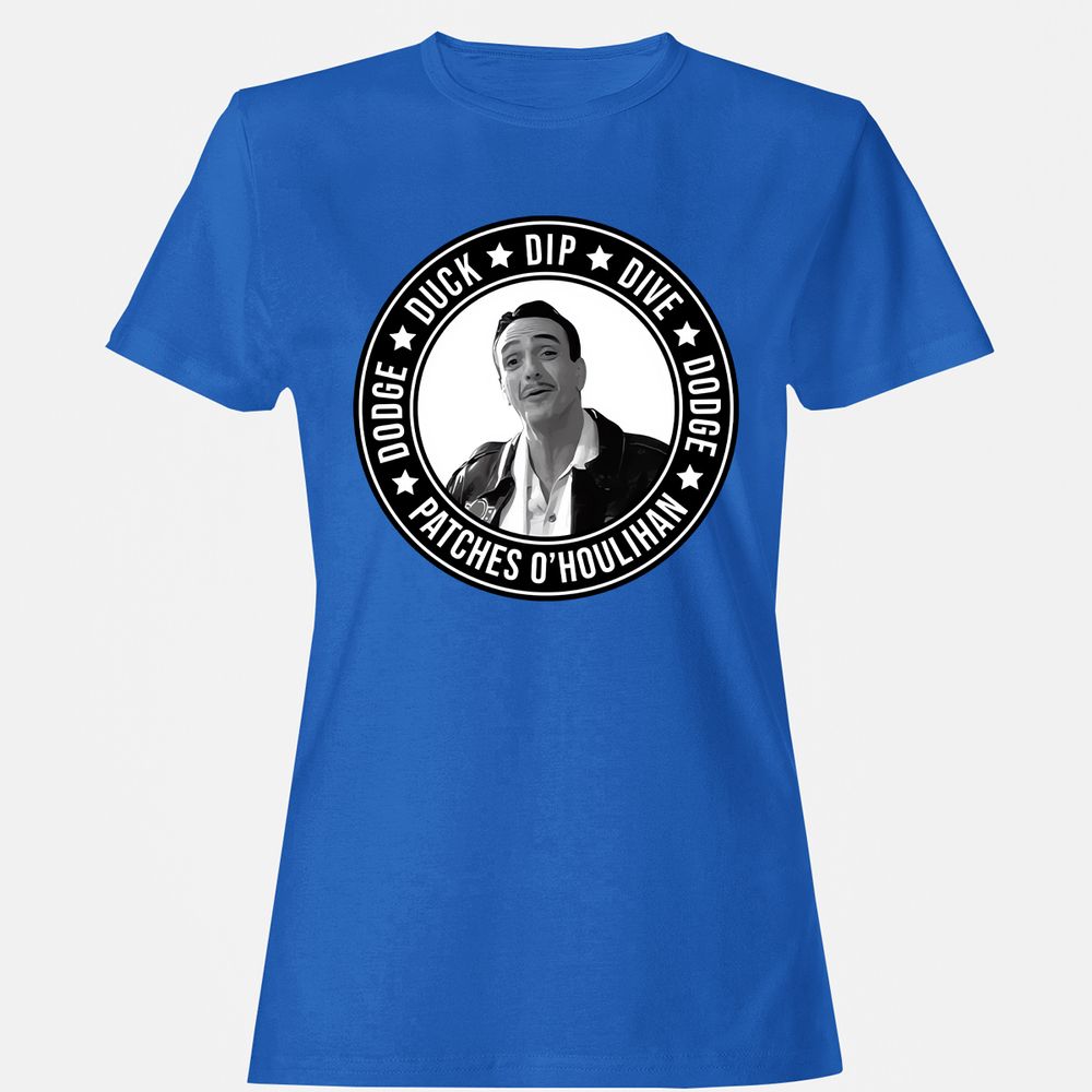 Women's T-Shirt - BE93QFGE - Royal - 14