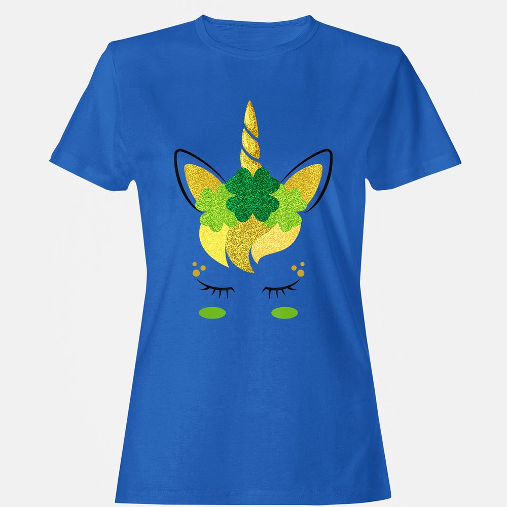 Women's T-Shirt - DP85UQ5K - Royal - 14