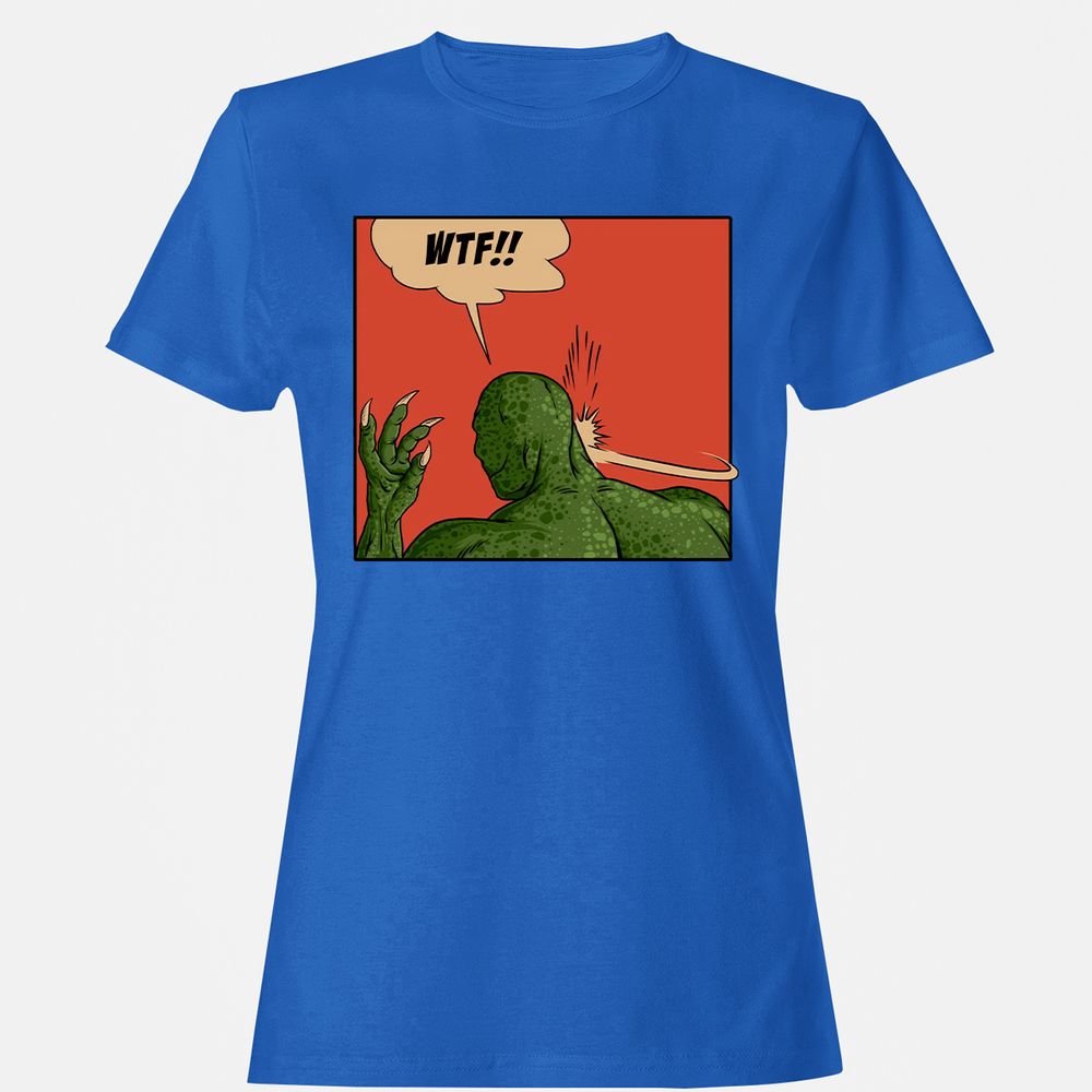 Women's T-Shirt - WTF3ML1K - Royal - 14