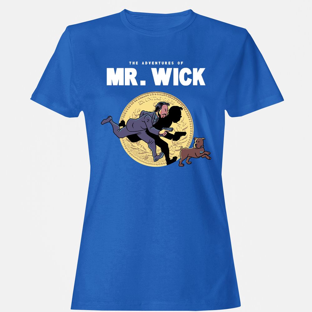 Women's T-Shirt - H543DDQL - Royal - 14