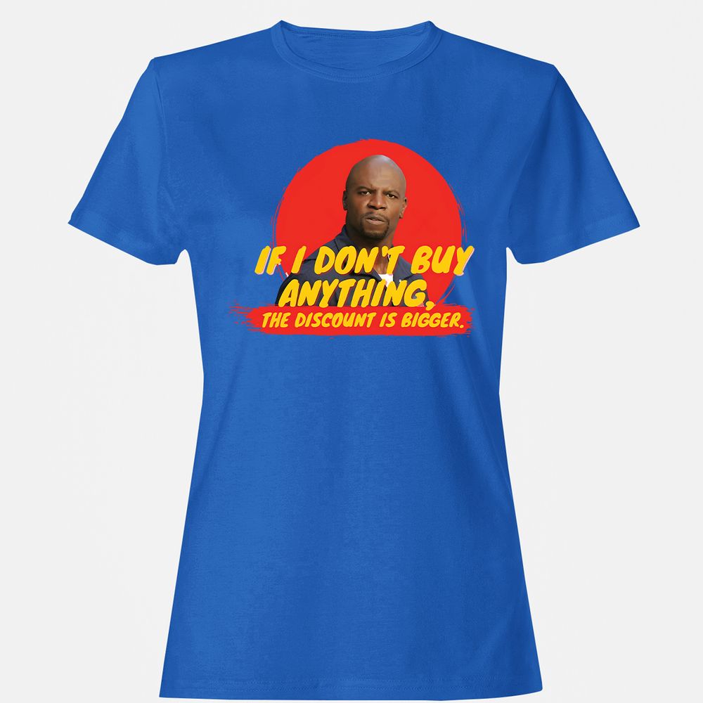Women's T-Shirt - 9D28TGEM - Royal - 14