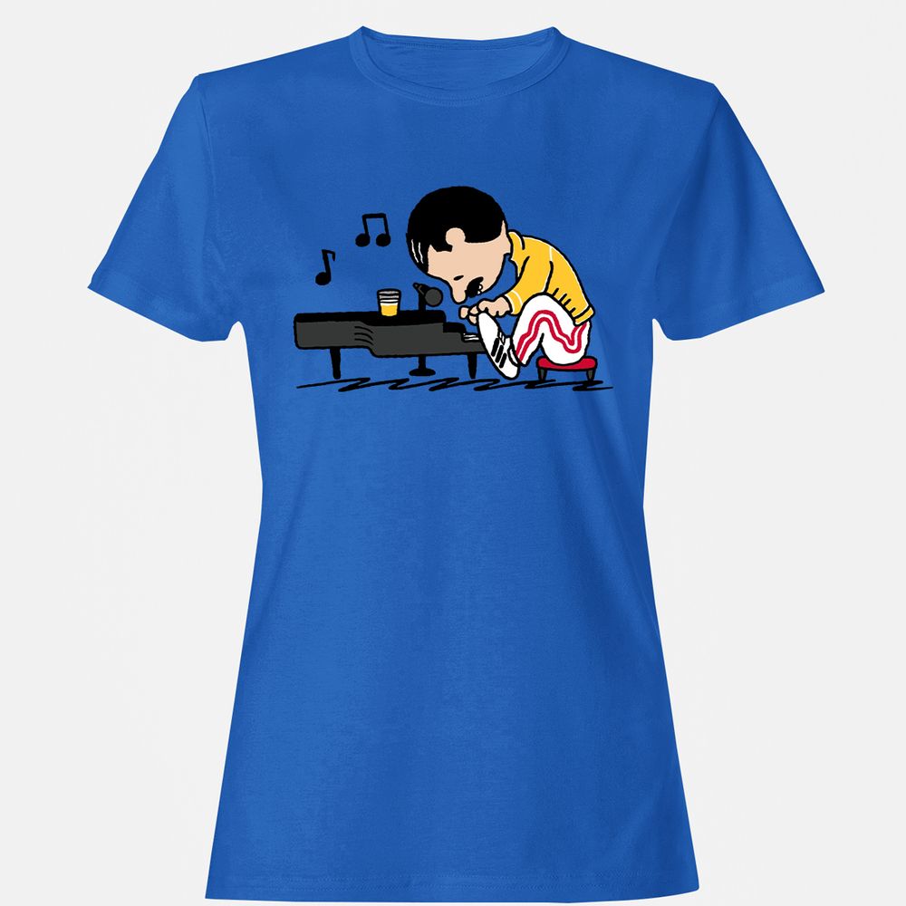Women's T-Shirt - 47RYUEVM - Royal - 14