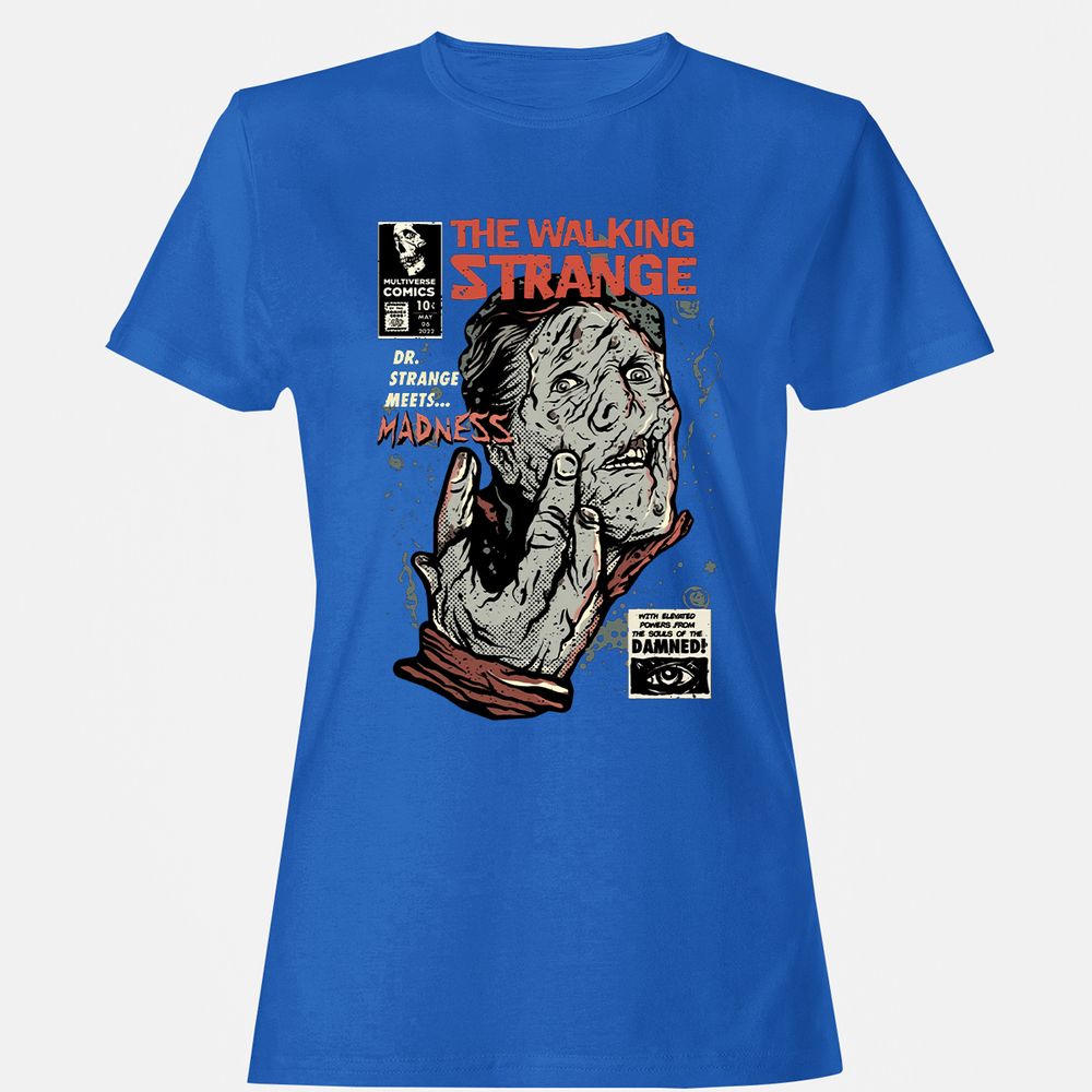 Women's T-Shirt - GQ141KCZ - Royal - 14