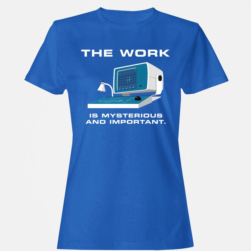 Women's T-Shirt - PMSHDBHQ - Royal - 14