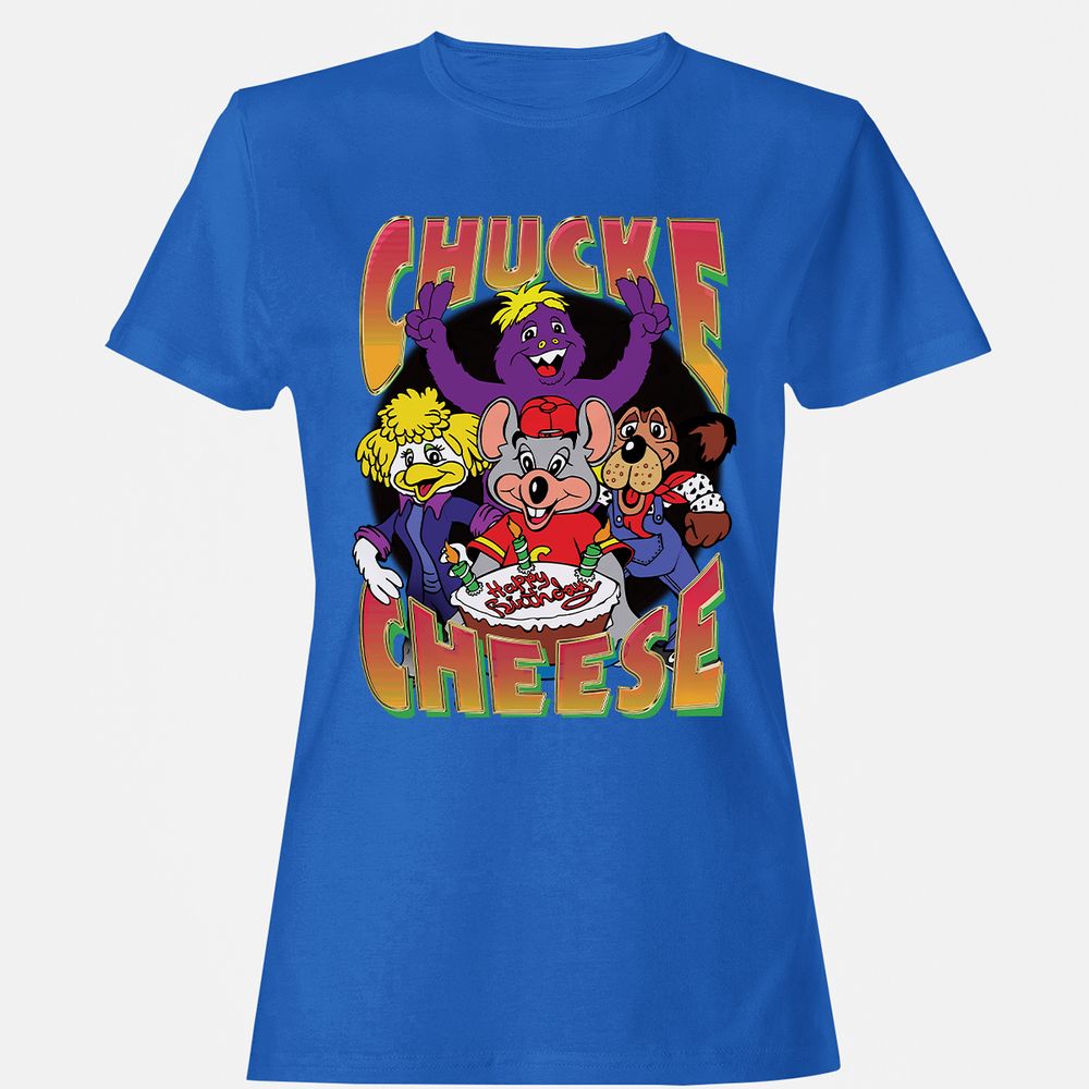 Women's T-Shirt - W4EL8XGZ - Royal - 14