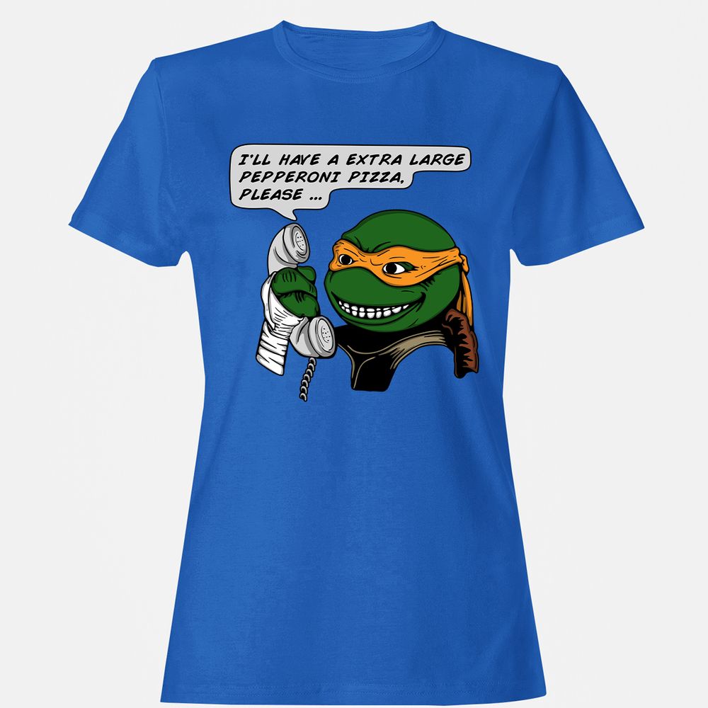 Women's T-Shirt - 2N8BSKQ4 - Royal - 14