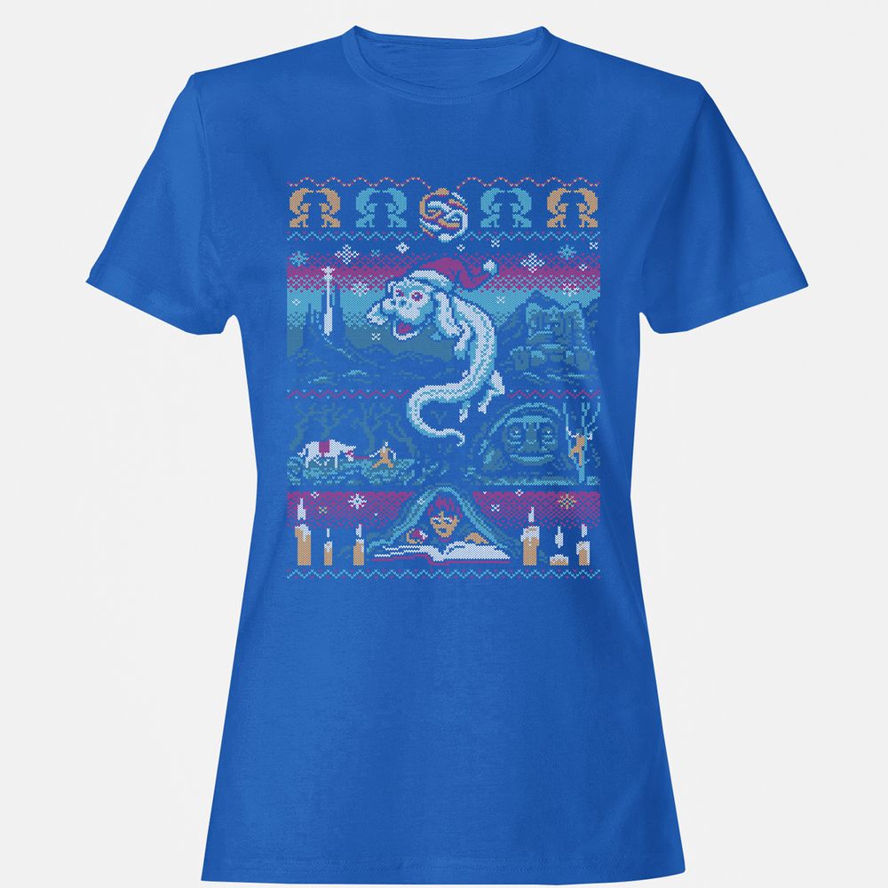 Women's T-Shirt - H5HSP89Q - Royal - 14