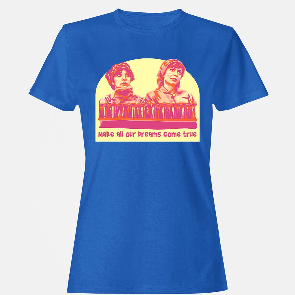 Women's T-Shirt - 3QPKRMBQ - Royal - 14