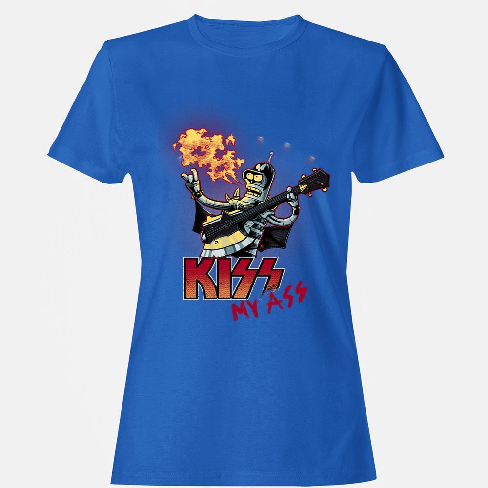 Women's T-Shirt - VLU86NX6 - Royal - 14