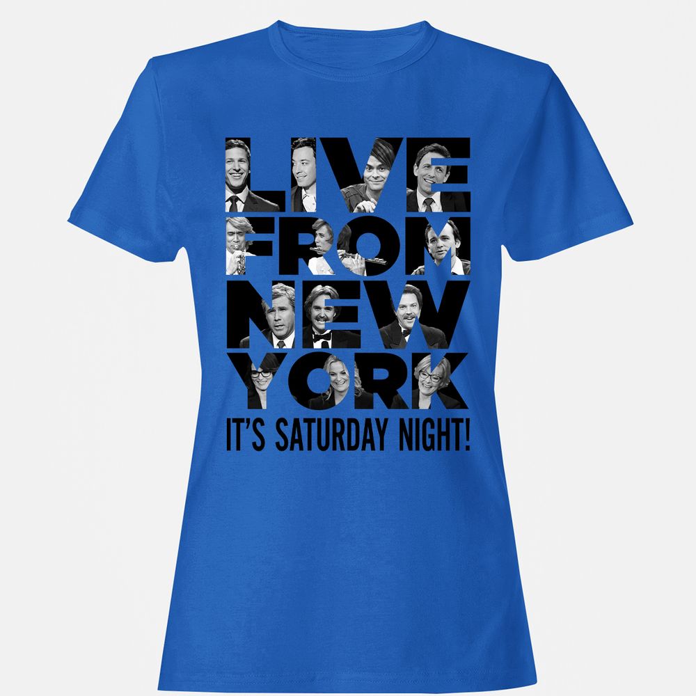 Women's T-Shirt - M8BLZQ5Q - Royal - 14
