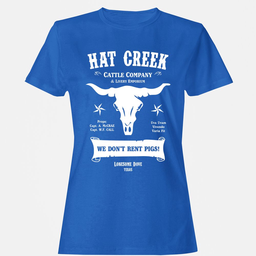 Women's T-Shirt - PJFZ42WQ - Royal - 14