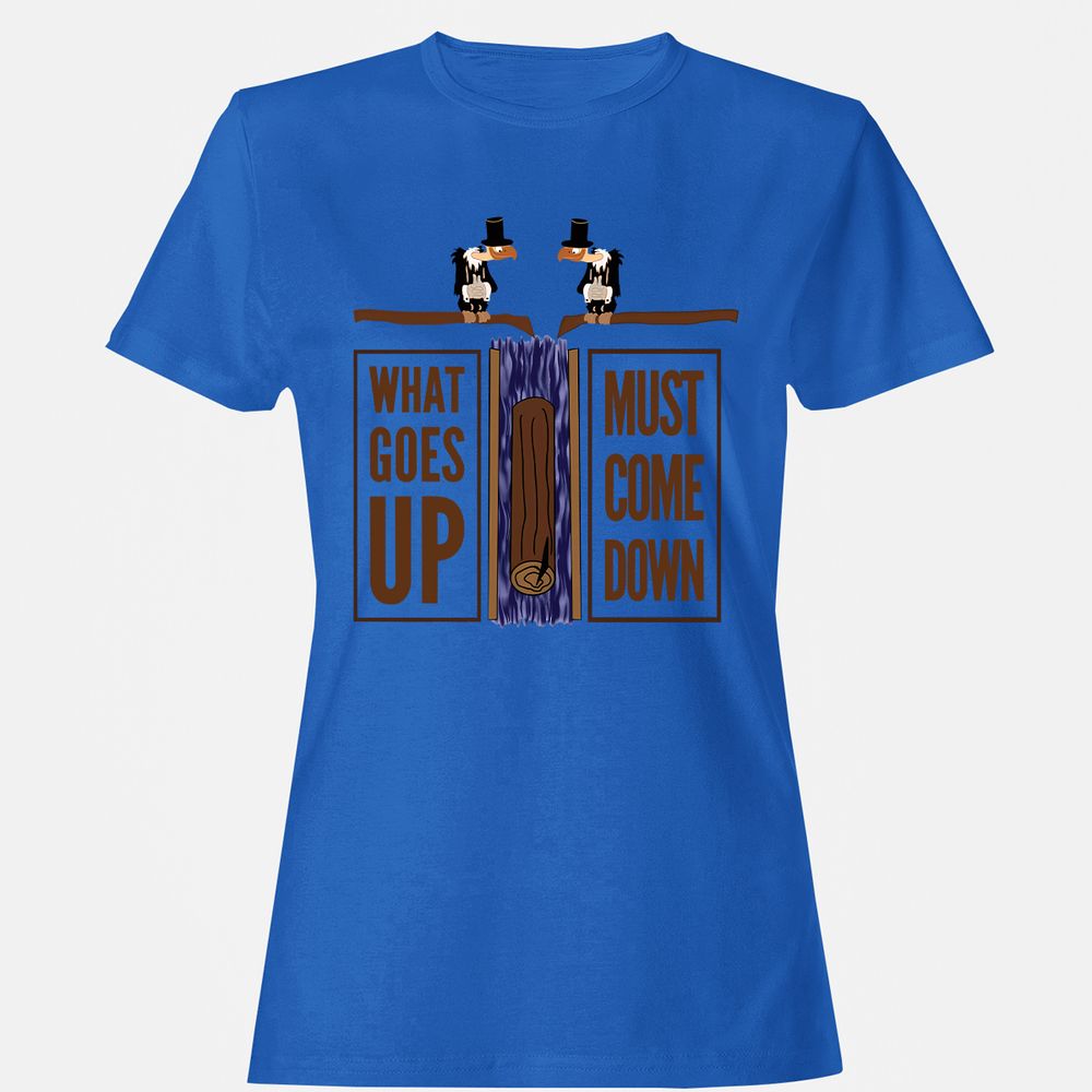 Women's T-Shirt - WM3HK6ZB - Royal - 14
