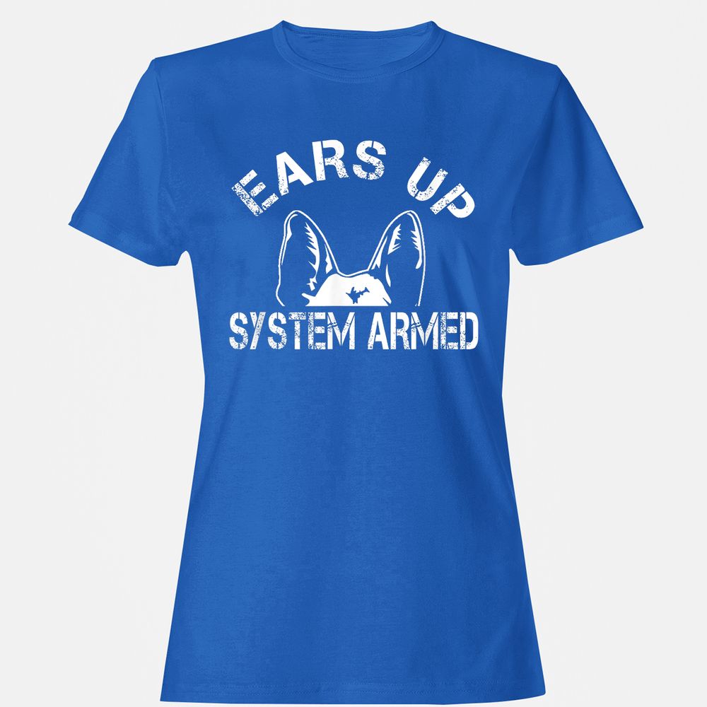 Women's T-Shirt - QJ4HUABL - Royal - 14